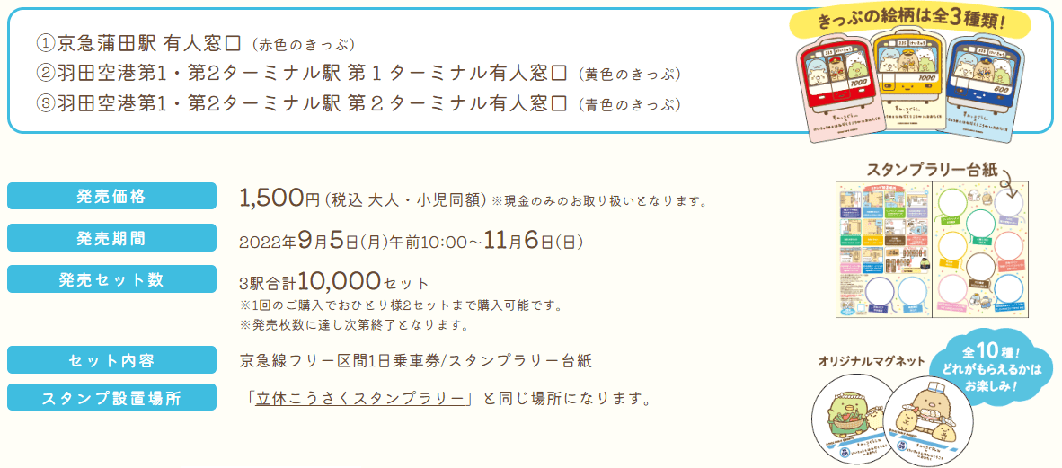 【期間限定】京急電鐵10週年紀念與角落生物的聯名活動~電車塗裝、車站裝飾、紀念章戳及限定商品等超多活動~