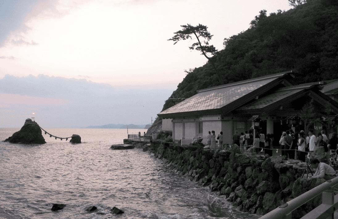【三重|伊勢】二見興玉神社的夫婦岩~欣賞日出及日落的名所~