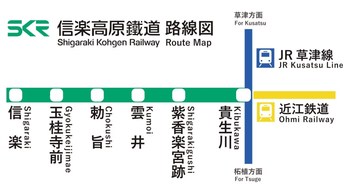 【地方鐵道】信樂高原鐵道~行經陶藝之町與忍者之里的高原鐵道路線~ - 第3張圖 【地方鐵道】信樂高原鐵道~行經陶藝之町與忍者之里的高原鐵道路線~