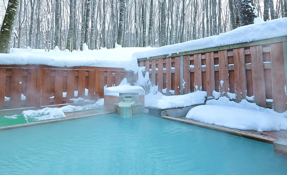 【秋田|乳頭溫泉】休暇村~東北第一秘湯、被白雪包圍的露天風呂~