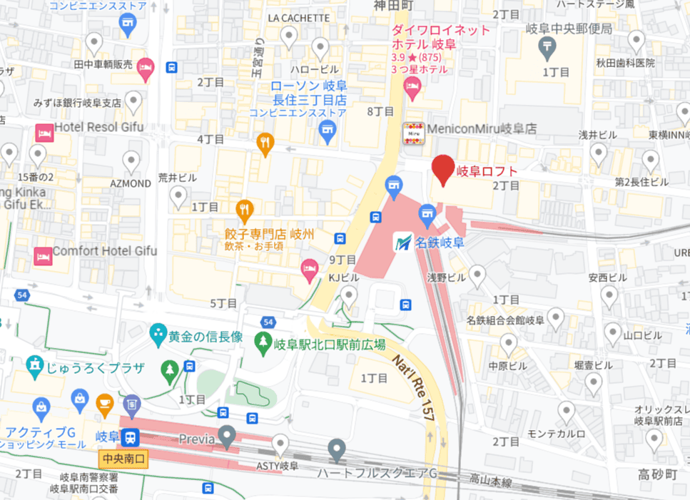 【岐阜】位於名鐵岐阜站共構大樓的LOFT~超好逛的日本文具及生活雜貨連鎖店~