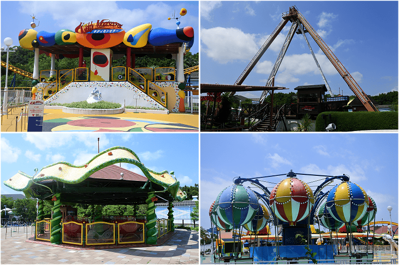 【三重志摩】西班牙村既有驚叫遊樂設施、又有花車遊行及異國