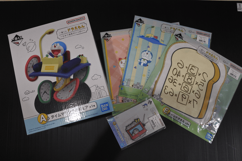 【商品情報】一番賞哆啦A夢滿滿的秘密道具~這次居然抽中A賞時光機角色模型！