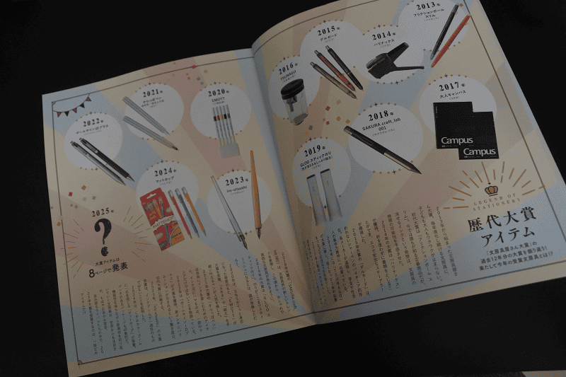 【文具介紹】文房具屋さん大賞2025第一線銷售人員所選出的