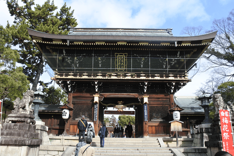 【京都上京】祭祀學問之神的北野天滿宮許多考生前來祈求合格