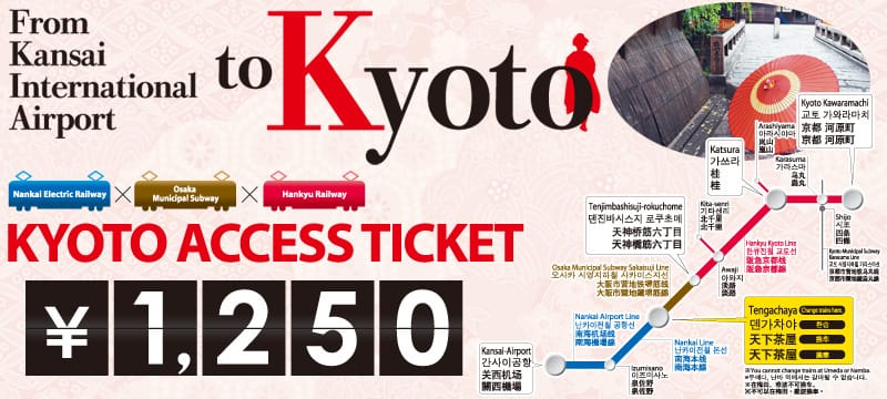 【交通規劃】一篇搞懂!關西空港到京阪神奈和的交通方式及優惠票