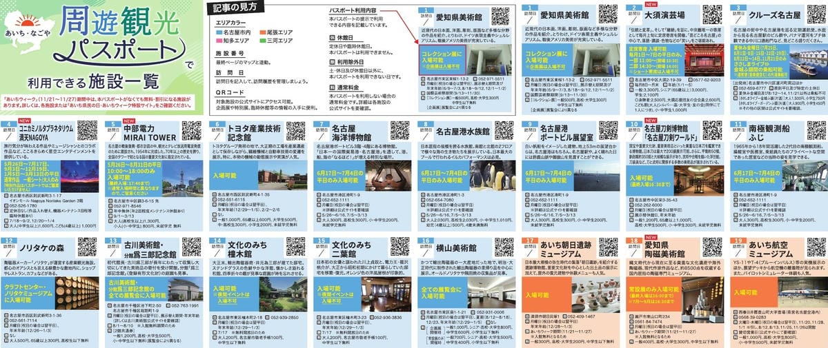 【推薦票券】愛知&名古屋周遊觀光護照2025年最新版、4, 【推薦票券】愛知&名古屋周遊觀光護照2025年最新版、4,