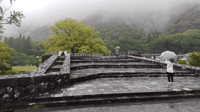 【山口岩國】在雨中再度造訪日本三大名橋之錦帶橋