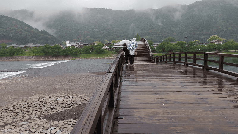 【山口岩國】在雨中再度造訪日本三大名橋之錦帶橋