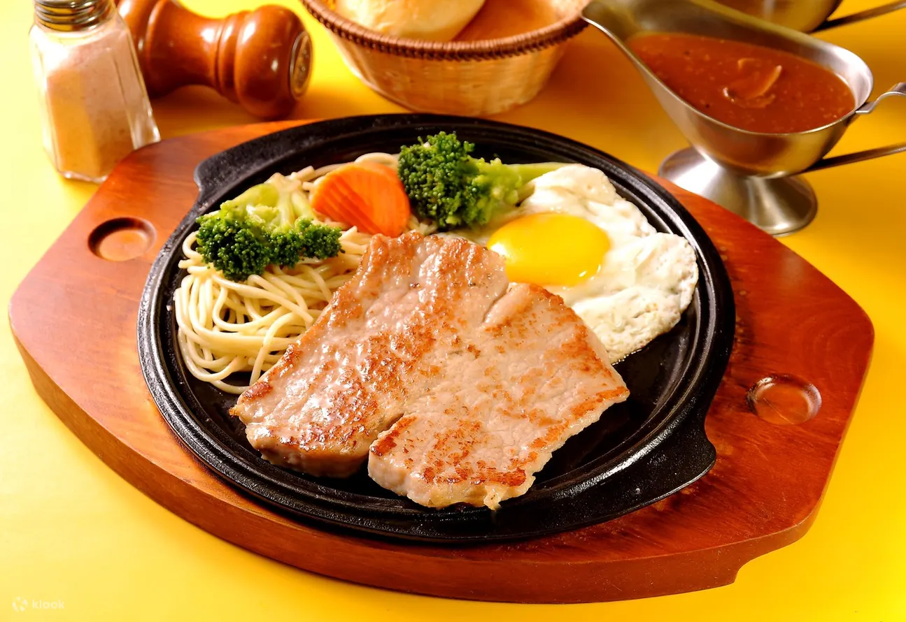 【台灣美食】人从众厚切牛排