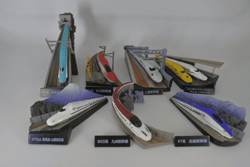 【扭蛋開箱】THE日本的新幹線集合系列從扭蛋認識日本鐵道