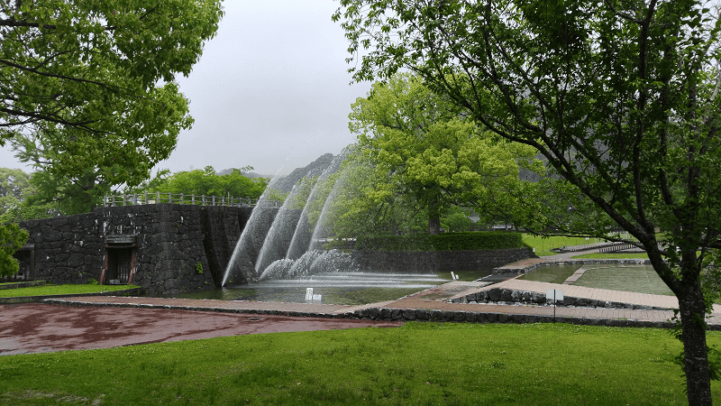 【山口岩國】在大雨中造訪百大名城之岩國城