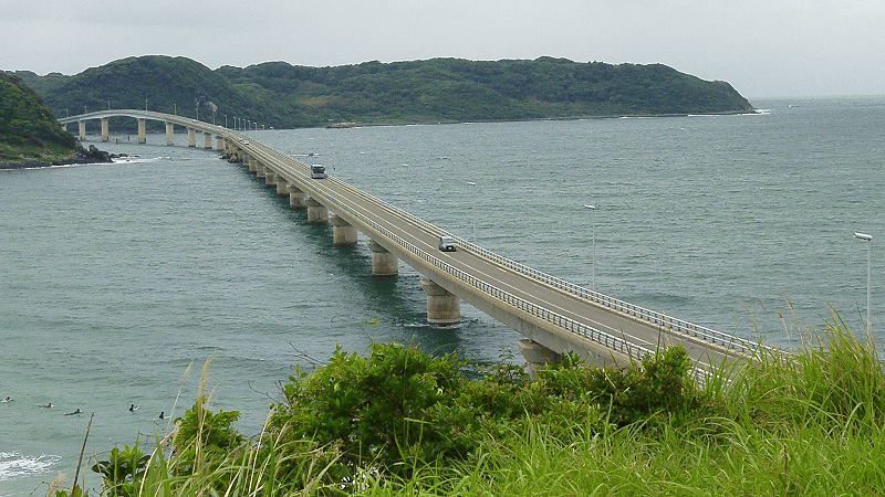 【山口長門】搭乘觀光巴士福之號一次造訪角島大橋及元乃隅神社