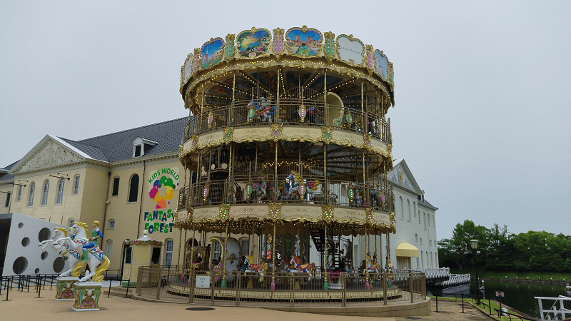 【長崎|佐世保】日本三大主題樂園之一的豪斯登堡~有中古歐州風景、VR體驗世界、夜間水舞及燈光秀~