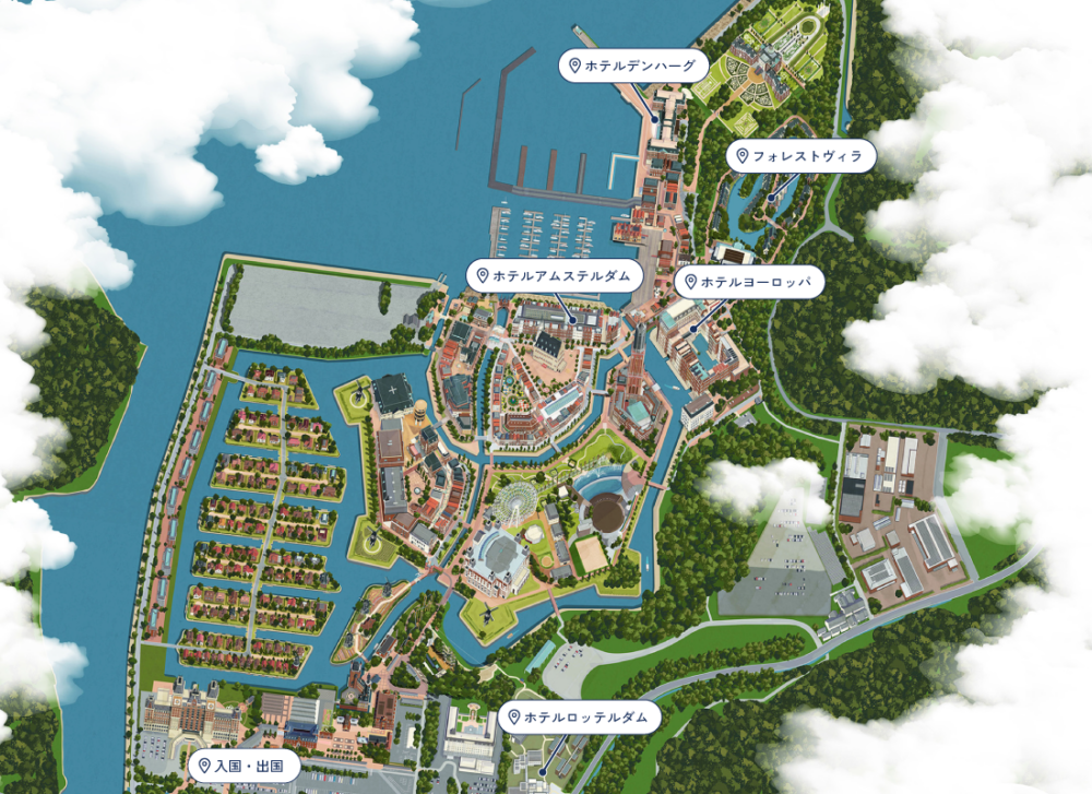 【長崎|佐世保】JR豪斯登堡大倉酒店~距離園區入口徒步只要1分鐘、還可悠閒搭船入園~