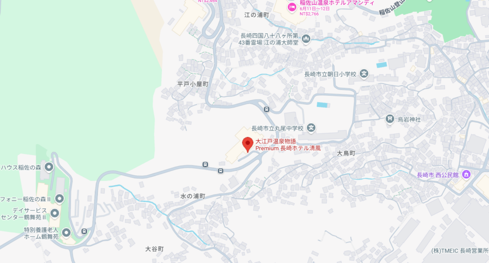 【長崎】大江戶溫泉物語長崎HOTEL清風~能邊泡湯邊觀賞稻佐山夜景~