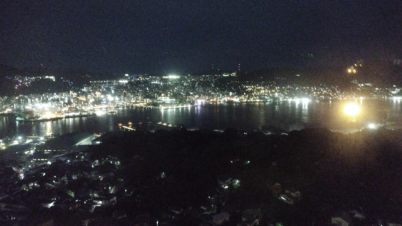 【長崎】大江戶溫泉物語長崎HOTEL清風~能邊泡湯邊觀賞稻佐山夜景~