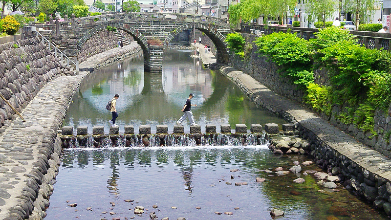 【長崎】眼鏡橋~既是日本三大名橋也是最古老的石造拱橋~ - 第11張圖 【長崎】眼鏡橋~既是日本三大名橋也是最古老的石造拱橋~