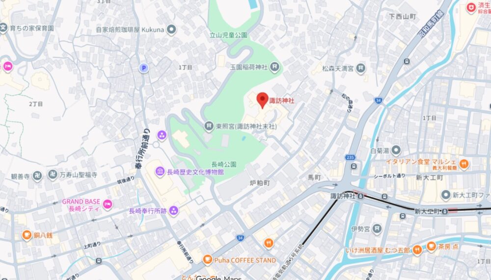 【長崎】諏訪神社~居高臨下並守護整個長崎的總氏神~ - 第2張圖 【長崎】諏訪神社~居高臨下並守護整個長崎的總氏神~
